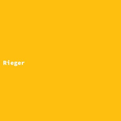 Hersteller: Rieger
