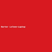 Harter Leinen-Laptop