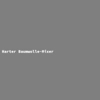 Harter Baumwolle-Mixer