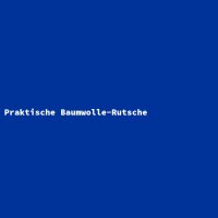 Praktische Baumwolle-Rutsche