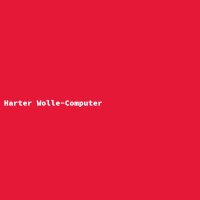 Harter Wolle-Computer