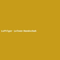 Luftiger Leinen-Handschuh